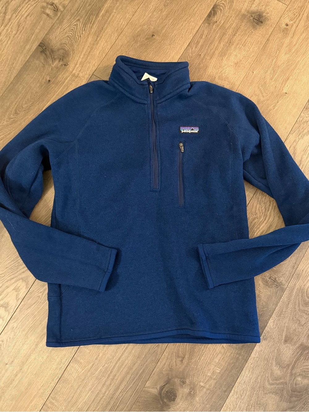 Patagonia Men's Better Sweater® 1/4-Zip in Channel Blue Size Small A159